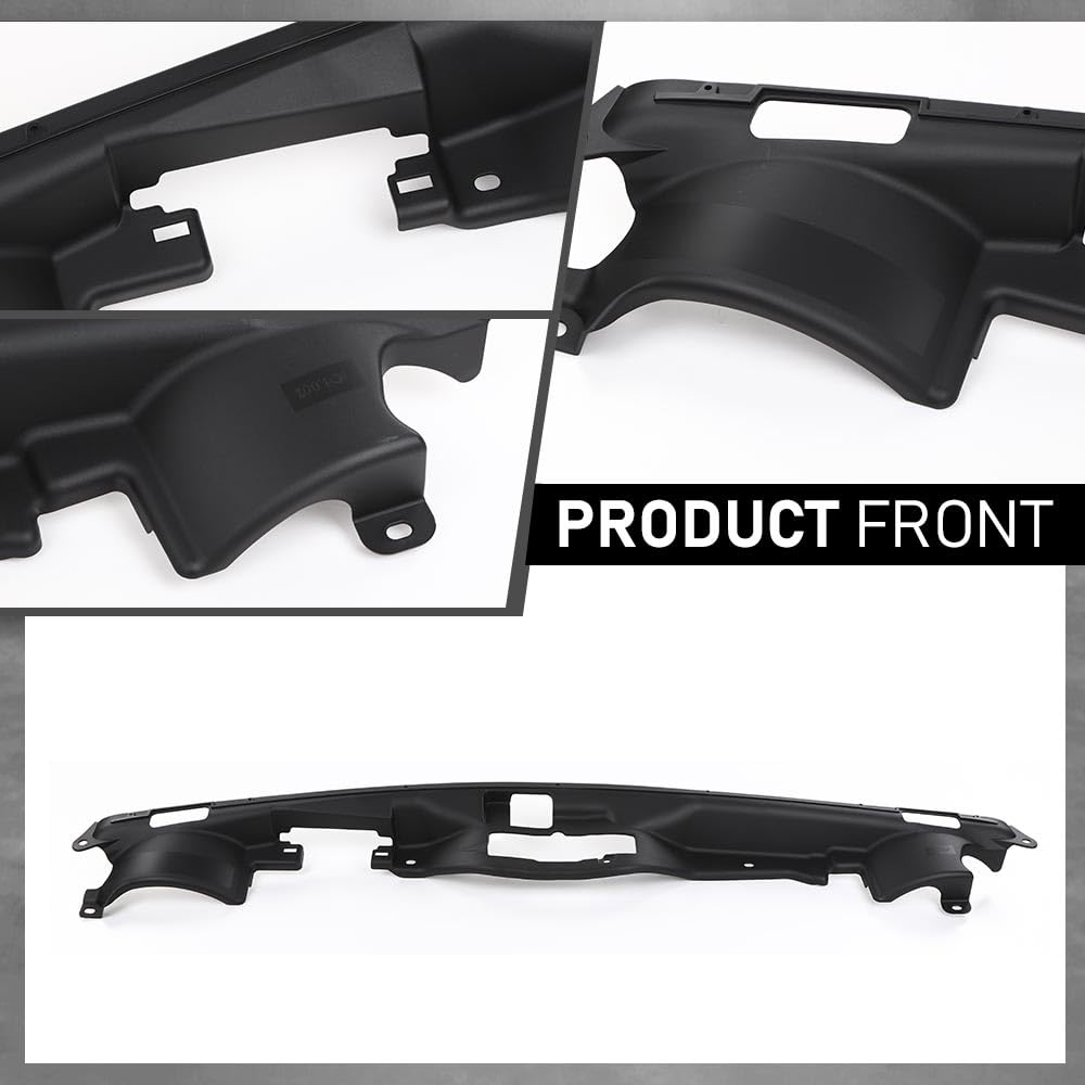 G-PLUS Radiator Support Cover Upper Compatible with Jeep Patriot 2011-2017 Black CH1217100