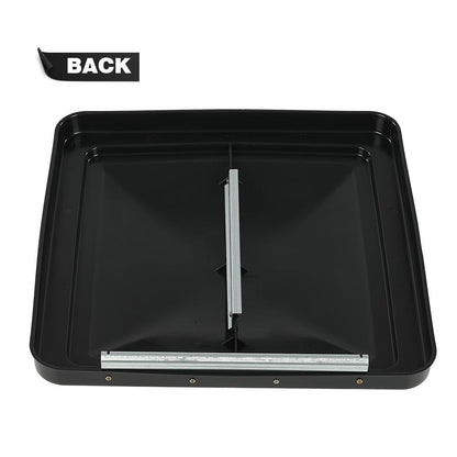 G-PLUS 14" x 14" Replacement Roof Vent Cover Camper RV Trailer Fit for Ventline pre-2008 and Elixir Style Pin 1994 and Newer Black 3pcs Accessories is not assembled
