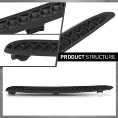 G-PLUS Bumper Vent Grille 2PCS for Benz C-Class C63 W205 AMG 2013-2017 Rear Product Features
