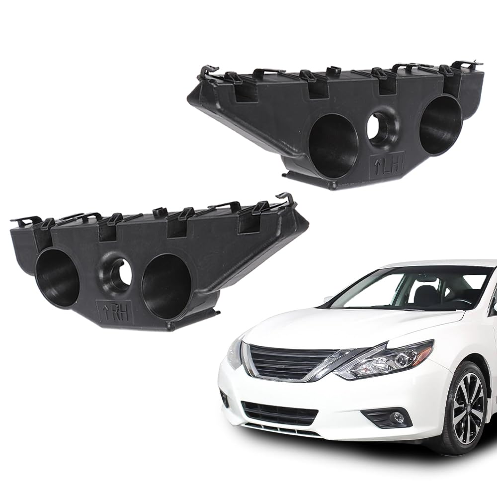 G-PLUS Bumper Bracket Retainer Front Pair Compatible with Nissan Altima Sedan 2016 2017 2018 62221-9HS0A,62220-9HS0A