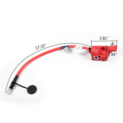 Positive Terminal Battery Blow Off Cable Lead Wire Plus Pole Compatible For BMW E82 E84 E88 E90 E91 E92 X1 M3 325 330 Replaces 61129217031, 61 12 9 217 031