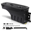 G-PLUS Truck Bed Storage Tool Box Right Passenger Side Compatible with Chevy Silverado/GMC Sierra 1500 2500 3500 1999 2000 2001 2002 2003 2004 2005 2006 2007 Black