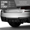 G-PLUS Rear Diffuser Compatible with BMW 5 Series F10 535i M5 M Sport 2012 2013 2014 2015 2016 Rear Bumper Diffuser Gloss Black