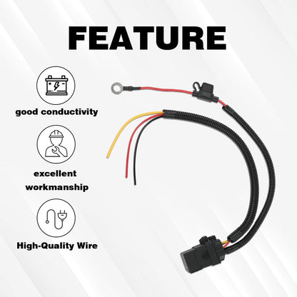 G-PLUS Fuel Pump Relay Wiring Kit Compatible with Dodge Durango 2011-2013, Fit Dodge Grand Caravan Cherokee/Ram 1500/ Chrysler Town & Country 2011 68269523AD