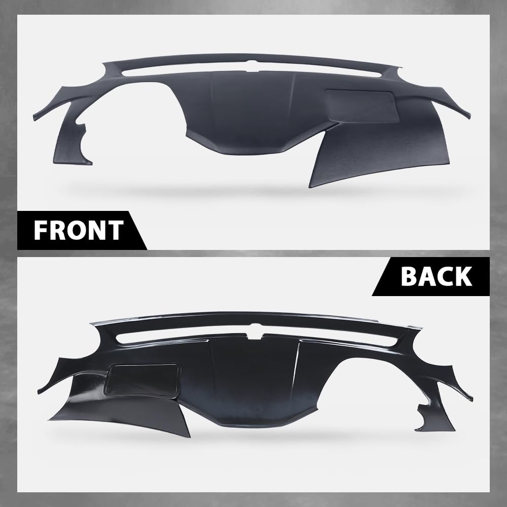 G-PLUS TPE Dash Cover DashBoard Compatible with Sonata 2011-2014 Dark Gray Dash Panel