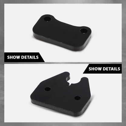 G-PLUS Sun Visor Clips, Compatible with Dodge Ram 1500 Trucks 2019 2020 2021 2022 2023 Black Visor Clips 2pcs