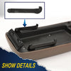 G-PLUS Center Console Lid & Latch Compatible with Toyota Tacoma 1995-2000/ 4Runner 1996-1998, Center Console Armrest Lid Oak Tan