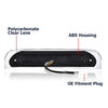 G-PLUS LED Third Brake Light Compatible With 02-09 Dodge RAM, 3RD LED Bar Brake/Cargo Light,Type X (Clear lens Chrome Housing Amber Reflector)