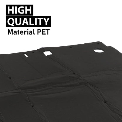 G-PLUS Hood Insulation Pad 1/2" with Clips Compatible with Chevy GMC C1500 C2500 C3500 and Suburban 1988-1998