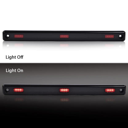 G-PLUS Rear Red Marker Light Lamp with Pigtail Connector Compatible with all Ford Super Duty with DRW 2017 2018 2019 2020 2021 2022 Marker Lamp