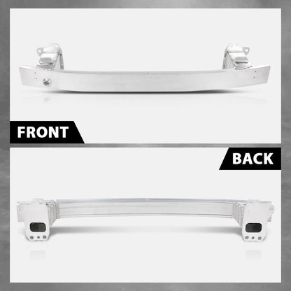 G-PLUS Front Bumper Reinforcement Beam, Compatible with Audi A8 S8 2011-2018, Aluminum Silvery, 4H0807109C, 4H0807109B