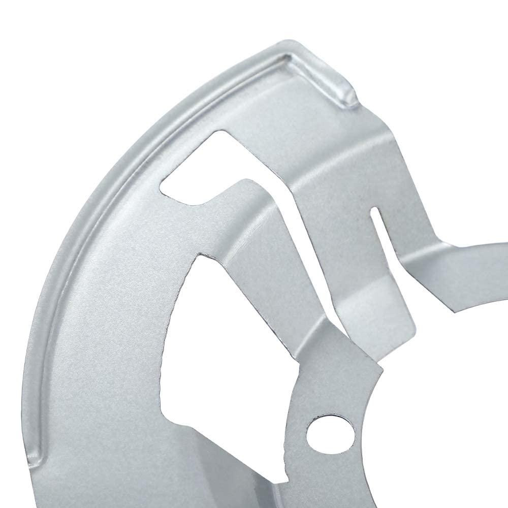 G-PLUS 1 Pair of Front Brake Dust Shield Left and Right Side Compatible with Dodge Ram 2500 3500 2000 2001 2002 Brake Dust Cover 5015129AA 5015128AA