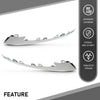 G-PLUS Front Bumper Lip Trim Chrome Molding Left+Right Compatible with Benz W222 S-Class S350 S450 S560 2018-2020 A2228857700