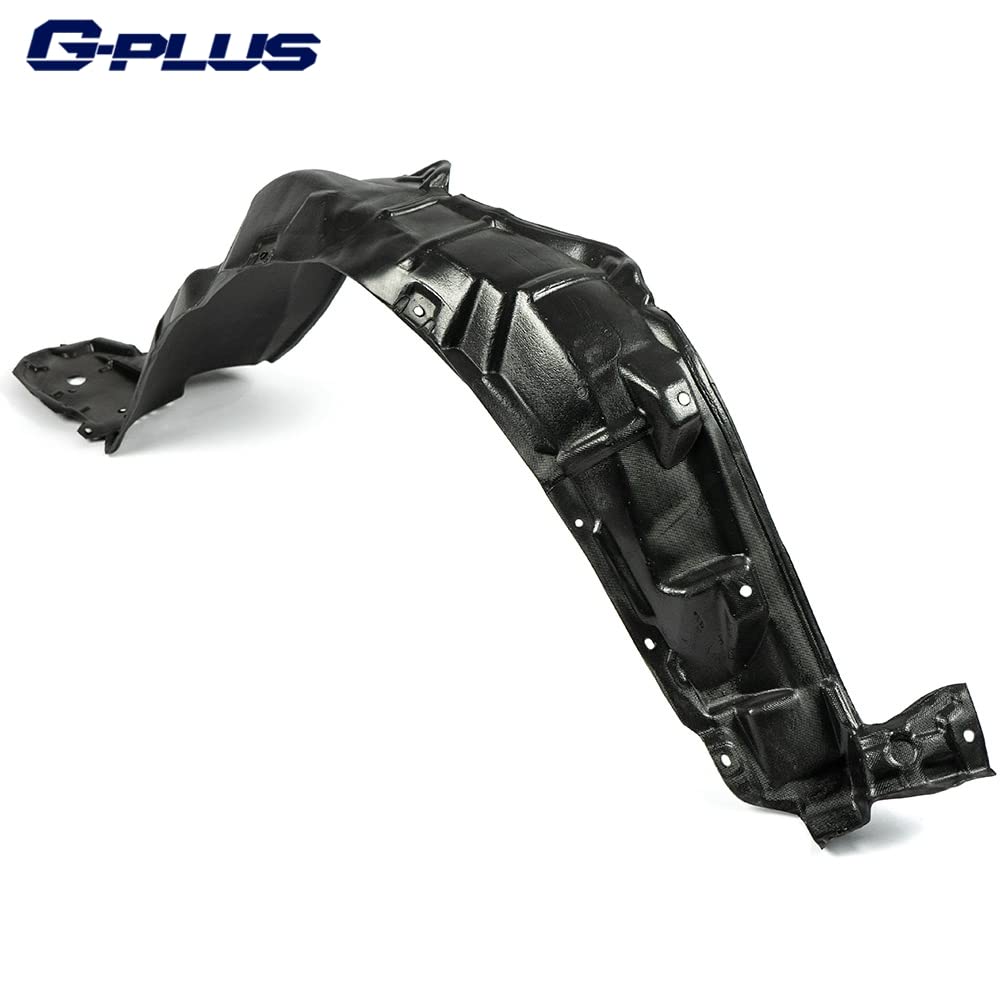 G-PLUS Front Guard Shield Cover Fender Liner Compatible with 2010-2015 Prius Base 2012-2015 Prius Five Four Three Two 5387547030 TO1249158 5387647070 TO1248158