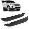G-PLUS Pair Front Lower Bumper Air Deflector, Compatible with Land Range Rover Evoque (submodel: Prestige, Pure) 2012-2015 Spoiler Valance Air Dam Deflector LR026536, LR026537