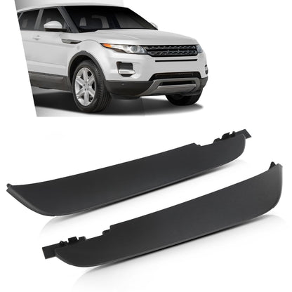 G-PLUS Pair Front Lower Bumper Air Deflector, Compatible with Land Range Rover Evoque (submodel: Prestige, Pure) 2012-2015 Spoiler Valance Air Dam Deflector LR026536, LR026537