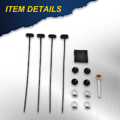 G-PLUS Transmission Oil Cooler & 10" Cooling Fan W/Kit,Aluminum 6 Row Radiator Remote Transmission Oil Cooler 10" Shroud Fan Kit