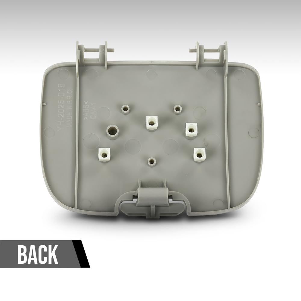 G-PLUS Overhead Console Lid Compatible with Ford F250 F350 F450 F550 Super Duty 2002-2004 Fit Models Without Sun/Moon Roof 2C3Z7811586CAB Gray