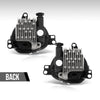 G-PLUS Front Bumper Fog Light Lamps Left & Right Compatible with Volvo C40 2020-2024 / XC40 2017-2024 Fit Volvo S90 / V90 2021-2024 32228794, 32228795 Black
