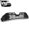 G-PLUS Front Bumper Upper Black Grille Grill Assembly Compatible with Toyota RAV4 2019-2023 531120R120