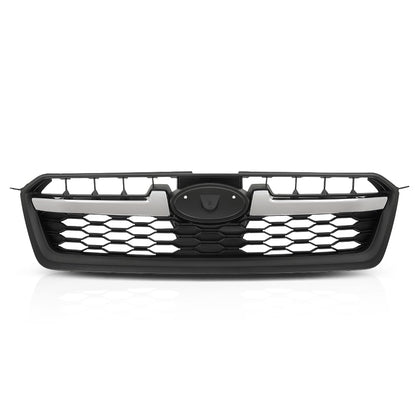 G-PLUS Front Bumper Grille Honeycomb Grill Compatible with Subaru Impreza 2012-2014 91122FJ000