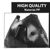 G-PLUS Pair Front Fender Liner Inner, Compatible with Ford Mustang EcoBoost GT 2018-2023 For Models Without Performance Package, LH Driver & RH Passenger 2PCS, FO1248190, FO1249190