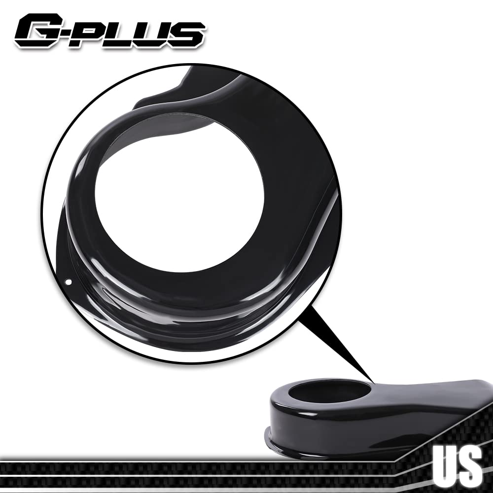 G-PLUS Plastic Delete Heater Box NON AC CAR Compatible with 1982-1992 Chevy Camaro Pontiac Firebird Black