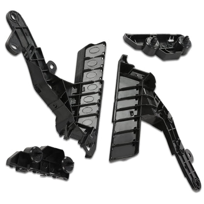 G-PLUS Bumper Bracket Retainers Front 4PC Beam Mount Support Compatible with Altima Sedan 2013 2014 2015 62059-3TA0A 62058-3TA0A 62221-3TA0A 62220-3TA0A
