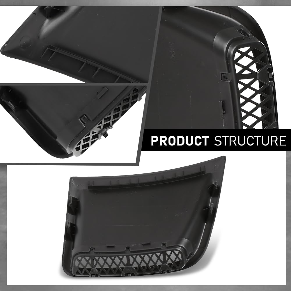 G-PLUS Pair Bumper Corner Cover, Compatible with Subaru Impreza WRX/WRX STI 2008-2014, Left Driver & Right Passenger Side 2PCS, 57739FG010, 57739FG020