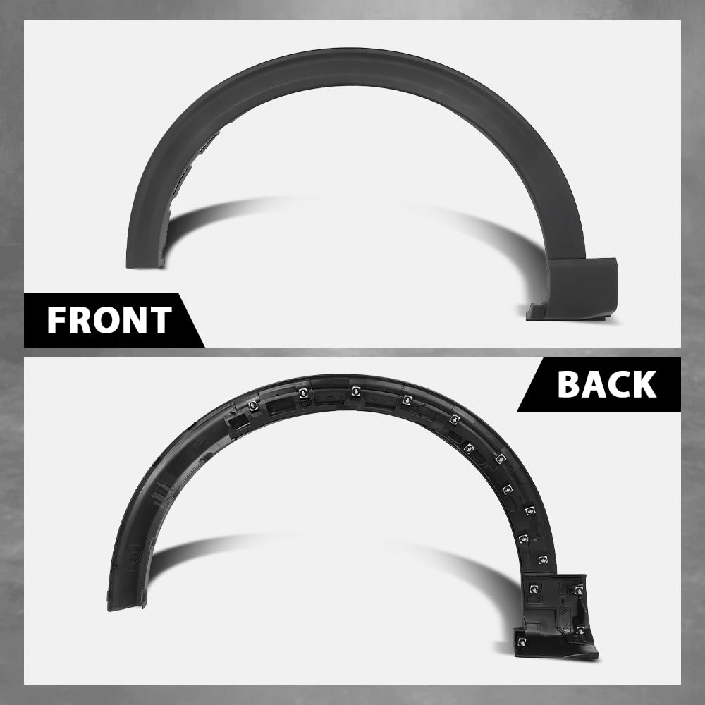 G-PLUS Front Left & Right Fender Flares Compatible with Ford Explorer 2020-2024, Fit Ford Police Interceptor Utility Base 2020-2023, LB5Z16038AC LB5Z16038AA, Factory Style