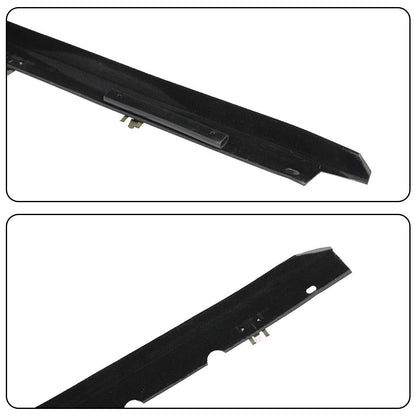 G-PLUS Window Felt Sweeps Weatherstrip Pair w/Rivets Belt Outer Compatible with Chevy Corvette C4 (Coupe and Convertible) 1984-1996