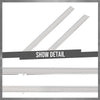 G-PLUS Fender Molding Compatible with Benz CL63 CL65 AMG Base 2008-2014 Fit Benz CL550 4Matic 2009-2014 2216904080, MB1293117 Silver 2 Pcs