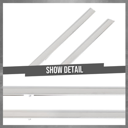 G-PLUS Fender Molding Compatible with Benz CL63 CL65 AMG Base 2008-2014 Fit Benz CL550 4Matic 2009-2014 2216904080, MB1293117 Silver 2 Pcs