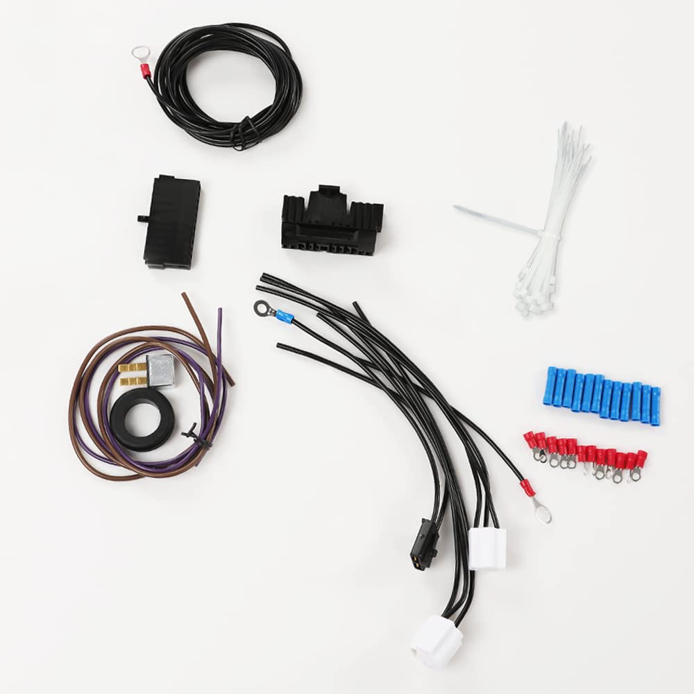 G-PLUS Extra Long Wire 21 Circuit Harness Compatible with Chevy Mopar Ford Hotrod