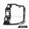 G-PLUS Front Left Side Intermediate Radiator Support Assembly w/ Bracket Compatible with Porsche Macan 2015-2018 95B805295 Direct OE Replacement Black