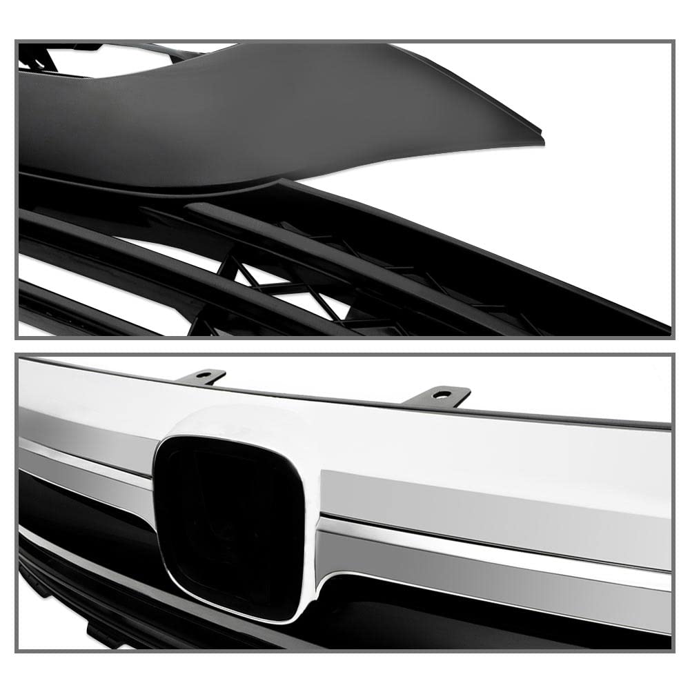 G-PLUS Bumper Grille for Honda CR-V 2007-2009 Front Upper Lower Mesh Product Image
