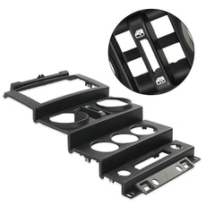 G-PLUS Dash Center Bezel Trim for Jeep Wrangler 2007-2010 Close-up View