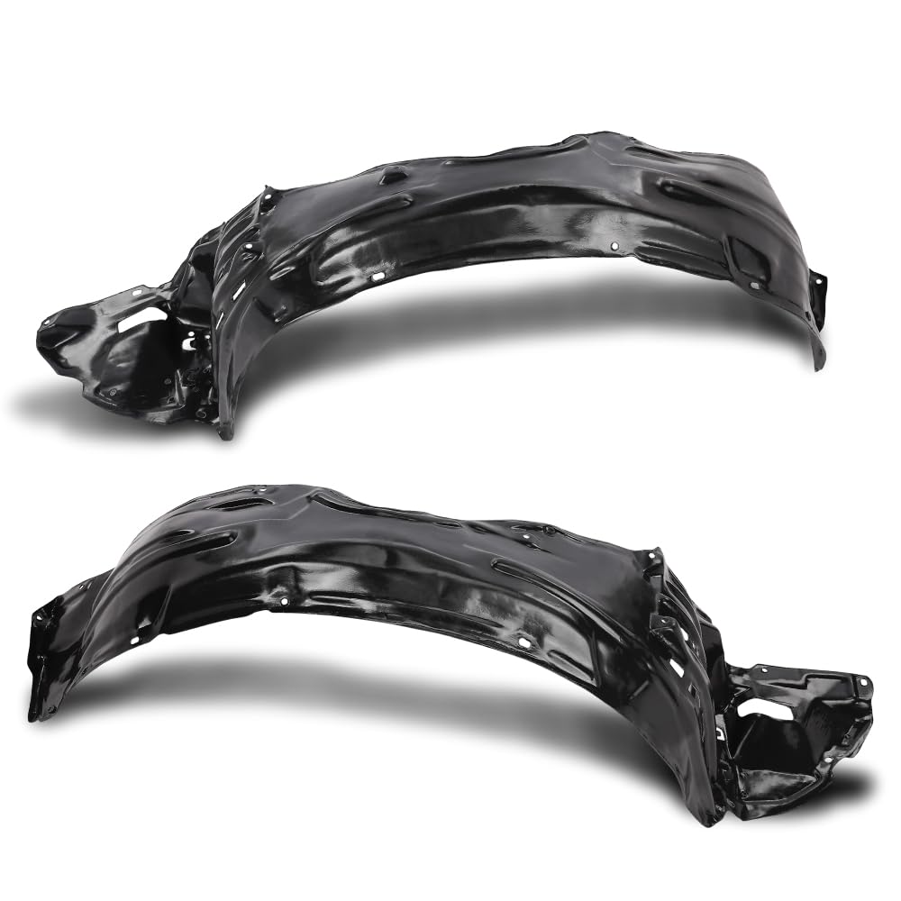 G-PLUS Front Driver & Passenger Side Fender Liner Set Compatible with Toyota Celica 2000-2005 2 PCS Black