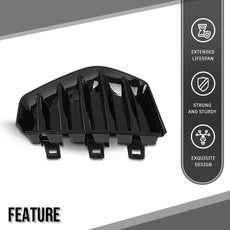 G-PLUS Front Bumper Grille for Cadillac XT4 2019-2024 Glossy Black Additional Angle
