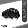 G-PLUS Bumper Cover Grille Front Left Side Compatible with Cadillac XT4 2019 2020 2021 2022 2023 2024 GM1038293, 191275994511 Glossy Black