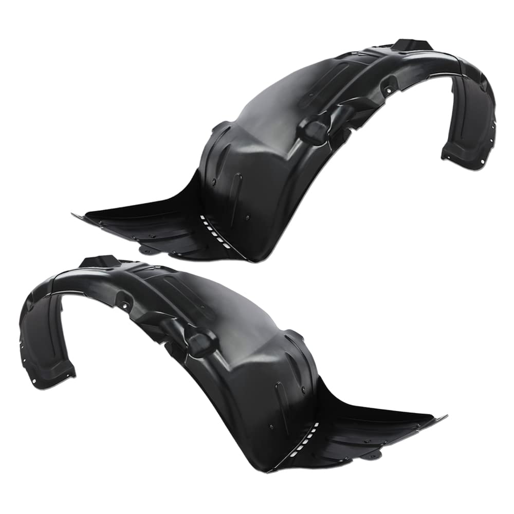 G-PLUS Front Splash Shield Set of 2 Compatible with Hyundai Genesis Coupe 2.0T Track 2010 868122M000, HY1249120, 868112M000, HY1248120 Left Driver Side & Right Passenger Side