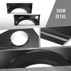 G-PLUS Rear Left & Right Wheel Arch Quarter Panel Compatible with Ford F150 Pickup Truck 2009-2014, 2PCS Black