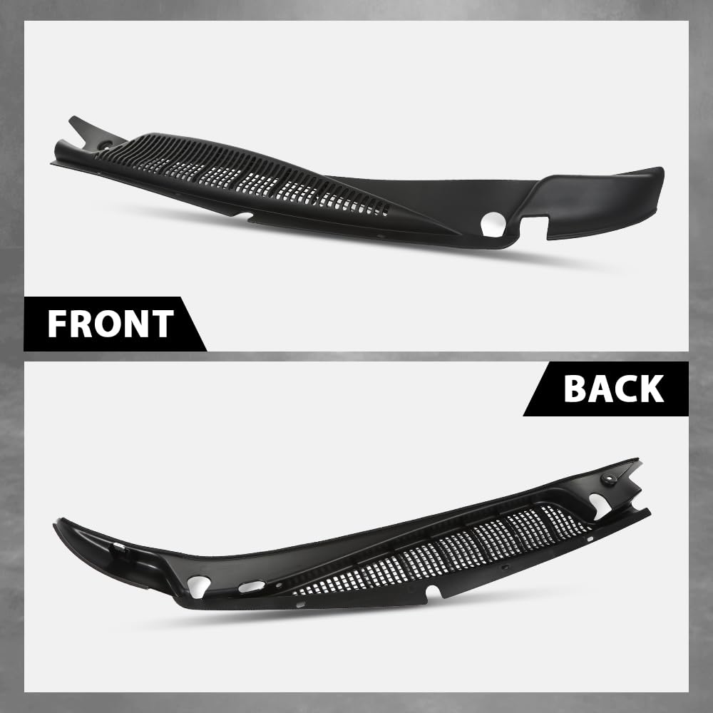 G-PLUS Windshield Wiper Cowl Vent Cover Left Side Compatible with Chevy Express 1500 2500 3500 Van 1996-2017,Compatible with GMC Savana 1500 2500 3500 Van 1996-2017 25826329