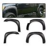 G-PLUS Fender Flares Compatible with Nissan Titan 2004-2015 w/o Bedside Lockbox, Front & Rear Wheel Cover Protector Vent Trim Smooth Pocket Riveted