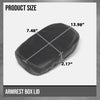 G-PLUS Center Console Armrest Cover Compatible with Toyota RAV4 2019-2023 Black