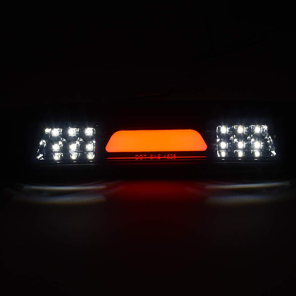 G-PLUS 3rd Brake Light Compatible with 2014-2020 Chevy Silverado 1500 2015-2020 Chevy Silverado 2500HD 3500HD Rear LED Third Cargo Tail Light High Mount Stop light
