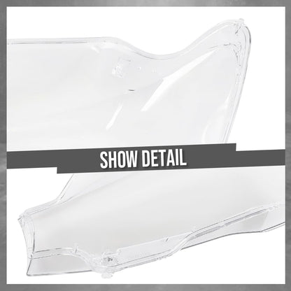 G-PLUS Headlight Lens Cover Compatible with BMW X3 F25 2014-2017 Right Side Front Headlamp Lens Cover Clear