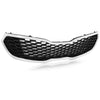 G-PLUS Front Bumper Grill Grille Assembly Chrome Mesh Style Compatible with Kia Forte SX/EX/LX 2014 2015 2016 KI1200156, 86350A7500