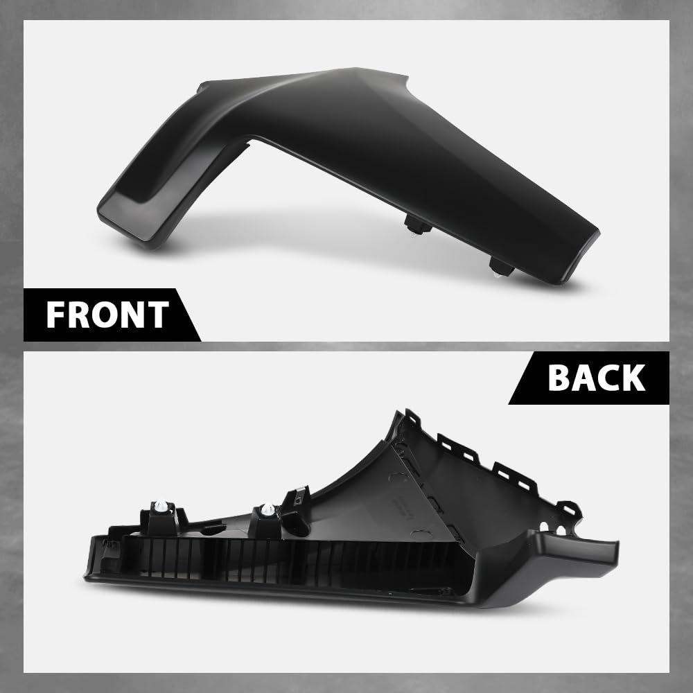 G-PLUS Front Bumper End Cap Extension Trim Left Driver Side Compatible with Chevy Silverado 1500 2019-2022 Replacement for GM1016110