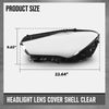 G-PLUS Headlight Lens Cover Compatible with Benz CLA-Class W118 CLA250 CLA35 AMG 2020-2022 Left & Right Front Headlamp Lens Cover Clear